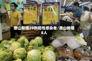 唐山新增29例阳性感染者/唐山新增8人